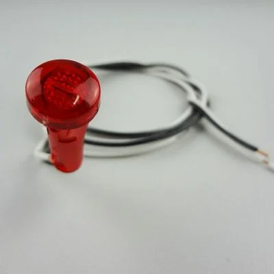 SINALIZADOR LUMINOSO REDONDO VERMELHO